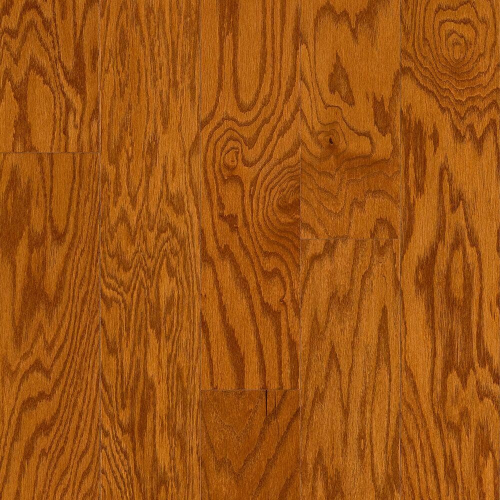 Bruce Turlington Gunstock Oak 3/8 in. T x 5 in W Click Lock Smooth Engineered Hardwood Flooring (22 sq.ft./ctn)