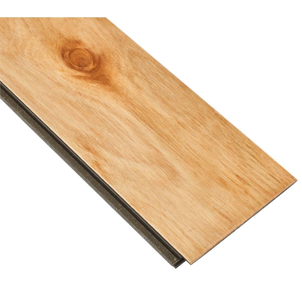 Bruce Hydropel Gunstock Oak 7/16 in. T x 5 in. W Waterproof Click Lock Engineered Hardwood Flooring (22.6 sq.ft./ctn)