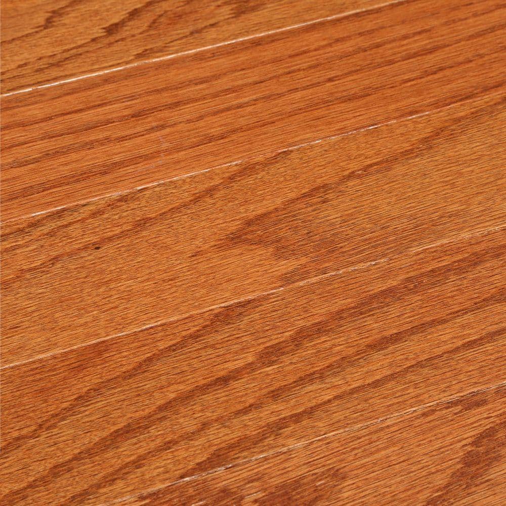 Bruce Colony Collection Gunstock Oak 3/8 in. T x 3 in. W T+G Smooth Engineered Hardwood Flooring (31.5 sq.ft./ctn)