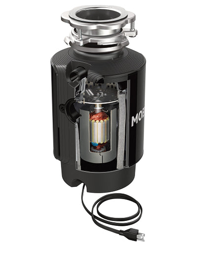 Moen GX75C 3/4-HP Continuous Feed Garbage Disposal with SoundSHIELD Noise Insulation