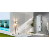 ANZZI Mare White 3-Spray Shower Panel System (Valve Included)