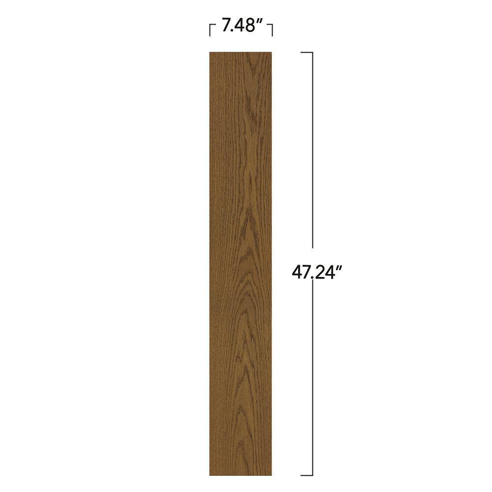 Pergo Defense+ Hadlock Harbor Oak 3/8 in. T x 7.5 in. W Click Lock W Brushed Engineered Hardwood Flooring (24.54 sq. ft./Case)