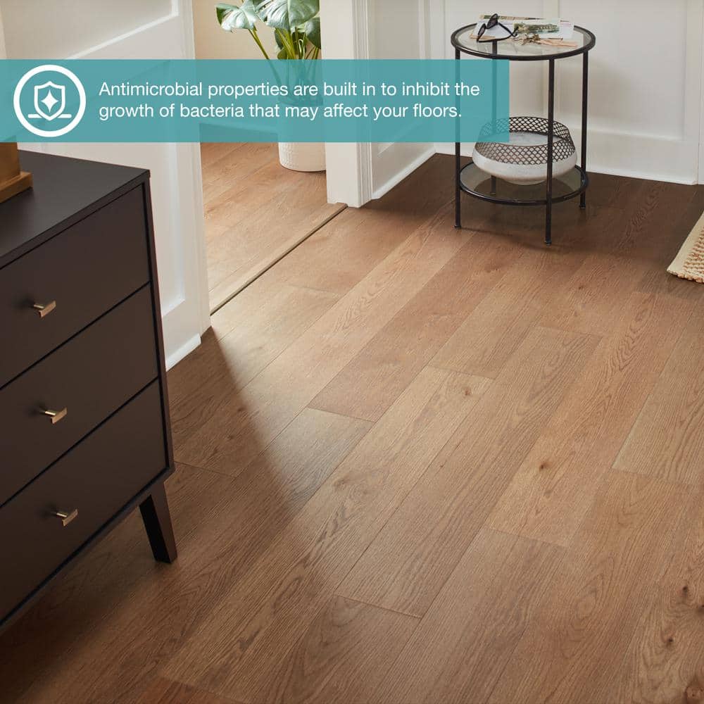 Pergo Defense+ Hadlock Harbor Oak 3/8 in. T x 7.5 in. W Click Lock Engineered Hardwood Flooring (1104.3 sq.ft./pallet)