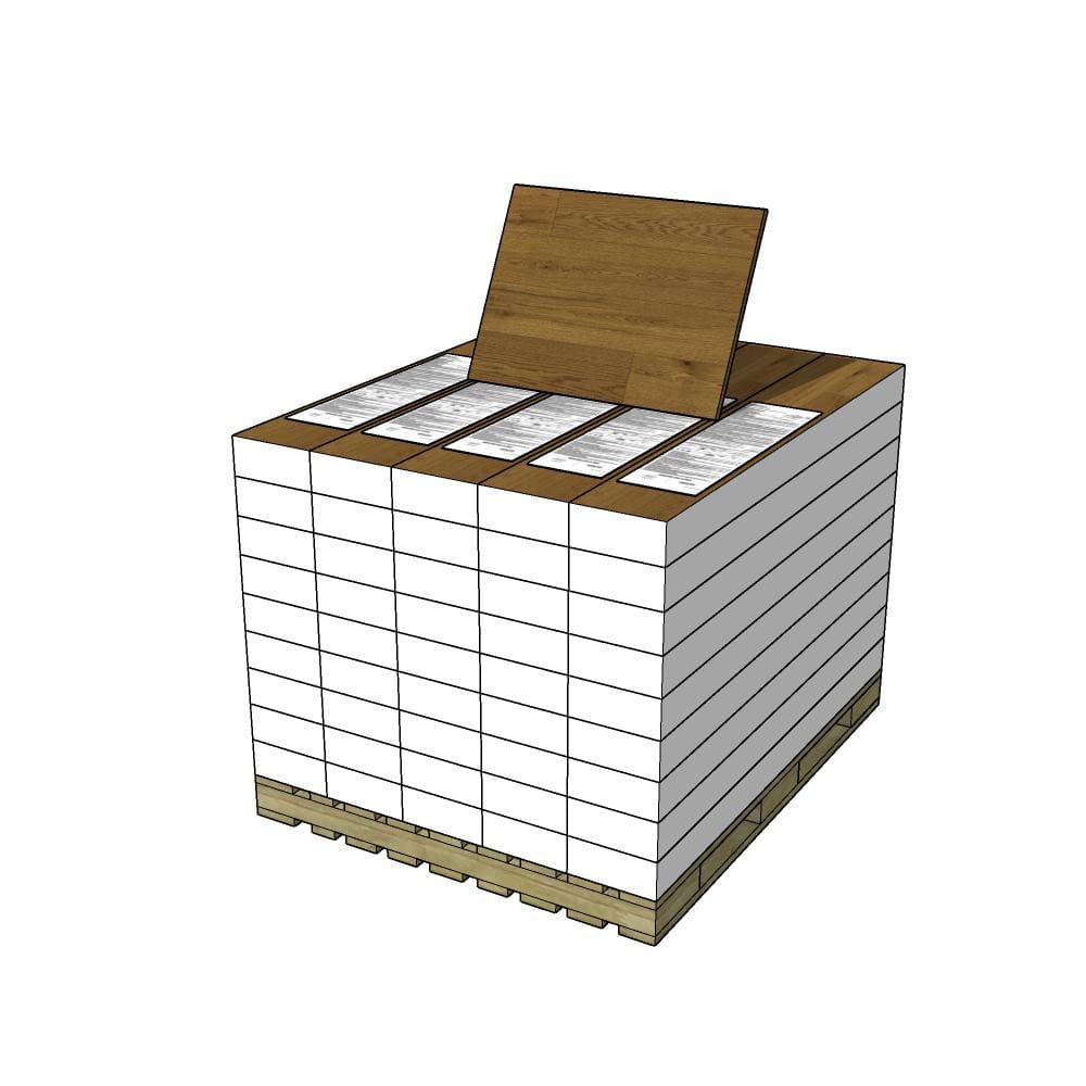 Pergo Defense+ Hadlock Harbor Oak 3/8 in. T x 7.5 in. W Click Lock Engineered Hardwood Flooring (1104.3 sq.ft./pallet)