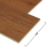 Pergo Defense+ Hales Oak 3/8 in. T x 7.5 in. W Click Lock Wire Brushed Engineered Hardwood Flooring (24.5 sq.ft./case)