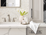 Moen Halle 18-in Spot Resist Brushed Nickel Wall-Mount Single Towel Bar, Model MY0318BN