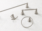 Moen Halle 18-in Spot Resist Brushed Nickel Wall-Mount Single Towel Bar, Model MY0318BN