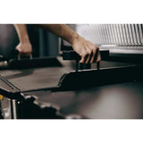 HALO Elite4B 36 in. 4-Burner 8 Zone Outdoor Propane Black Griddle Flat Top Grill