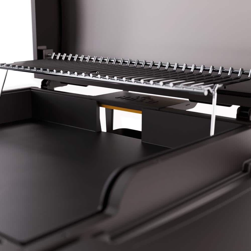 HALO Elite2B 2-Burner 4 Zone Outdoor Propane Black Griddle Flat Top Grill