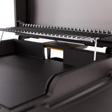 HALO Elite2B 2-Burner 4 Zone Outdoor Propane Black Griddle Flat Top Grill