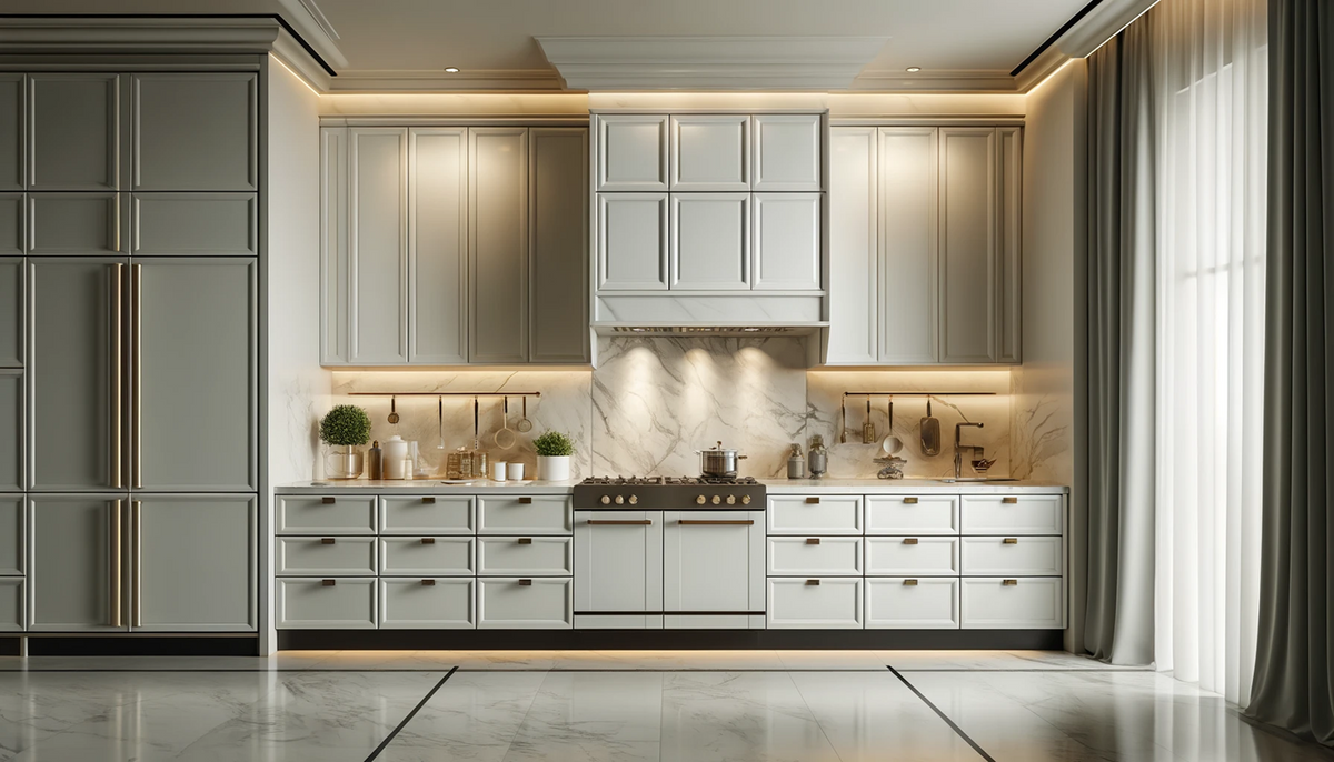 Hampton Bay Designer Series Melvern Wall Kitchen Cabinet in White
