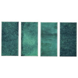 LuxeCraft Arteko 3 in. x 6 in. Glazed Ceramic Handmade Green Subway Tile (12.5 sq. ft./case)