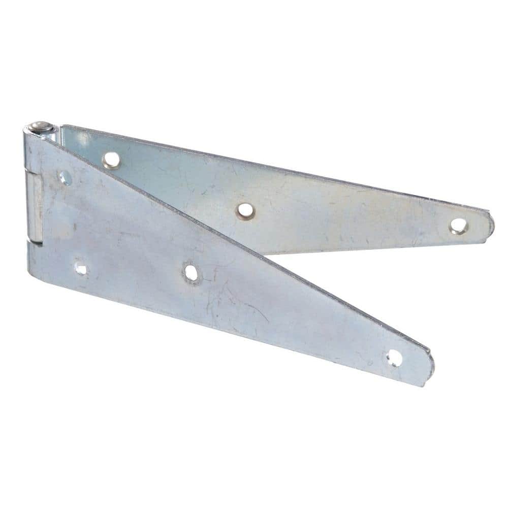 Hardware Essentials 4 in. Zinc-Plated Heavy Strap Hinge (5-Pack)