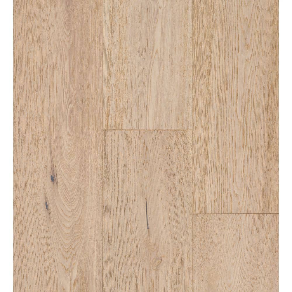 Sure+ Harvest Wheat Oak White Oak 1/4 in. T x 6.5 in. W Click Lock W Brushed Engineered Hardwood Flooring (21.7 sq.ft./case)