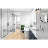 Sure+ Harvest Wheat Oak White Oak 1/4 in. T x 6.5 in. W Click Lock W Brushed Engineered Hardwood Flooring (21.7 sq.ft./case)
