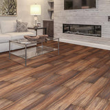 MSI Hawaiian Burnt Koa 6 MIL x 7.1 in. W x 48 in. L Click Lock Waterproof Luxury Vinyl Plank Flooring (19.02 sq ft/case)