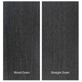 NewTechWood UltraShield Naturale Magellan Series 1 in. x 6 in. x 1 ft. Hollow Hawaiian Charcoal Composite Deck Board Sample