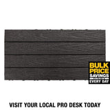 NewTechWood UltraShield Naturale 1 ft. x 2 ft. Quick Deck Outdoor Composite Deck Tile in Hawaiian Charcoal (20 sq. ft. per Box)