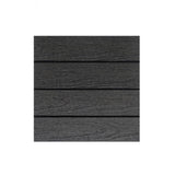 NewTechWood UltraShield Naturale 1 ft. x 1 ft. Quick Deck Outdoor Composite Deck Tile in Hawaiian Charcoal (10 sq. ft. Per Box)