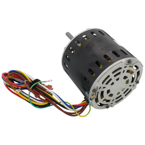 Carrier HC45AE118 blower motor - side view (Voltage: 115V; Horse Power: 3/4)
