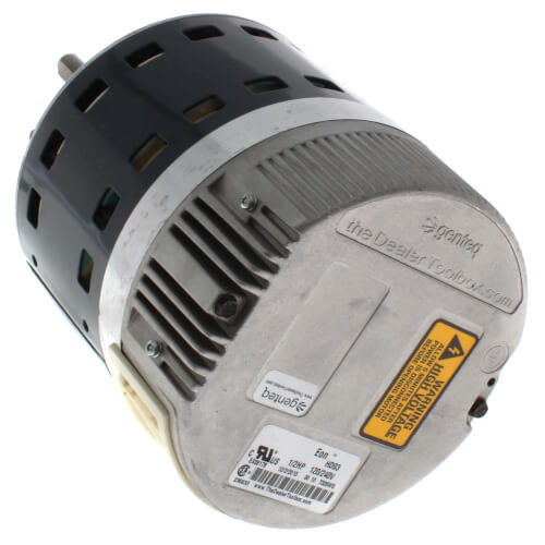 Carrier HD44AR136 blower motor - side view (Voltage: 120/240V; Horse Power: 1/2)