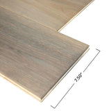 Mohawk Artist Dream Heirloom Hickory 0.5 in. T x 7.5 in. W Hand Scraped Engineered Hardwood Flooring (27.41 sq. ft./case)
