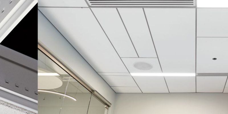 Armstrong Ceilings INTERLUDE XL White Cross Tee, 23.44-in, Galvanized Steel, 60-Pack