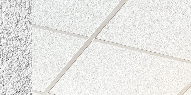 Armstrong Ceilings CIRRUS High NRC Ceiling Tiles, 24 x 24 x 7/8 in, Angled Tegular