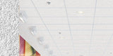 Armstrong Ceilings 48-in x 24-in Cirrus 6-Pack White Textured 15/16-in Drop Acoustic Panel Ceiling Tiles
