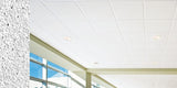 Armstrong Ceilings Dune 24" x 24" x 5/8" Tegular Ceiling Tile, White, SKU 1774