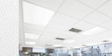 Armstrong Ceilings 24-in x 24-in KITCHEN ZONE White Smooth 15/16-in Drop Acoustic Panel Ceiling Tiles, 16-Pack
