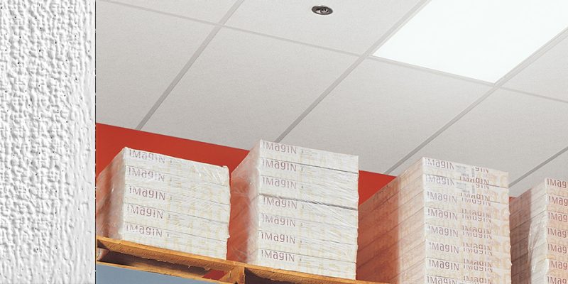 Armstrong Ceilings 24-in x 24-in Shasta Perforated Acoustic Ceiling Tiles, Square Lay-In 15/16-in Grid, 32-Pack, White