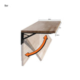 HARDWOOD REFLECTIONS 4 ft. L x 20 in. D Finished Hevea Solid Wood Butcher Block Bar Countertop With Eased Edge
