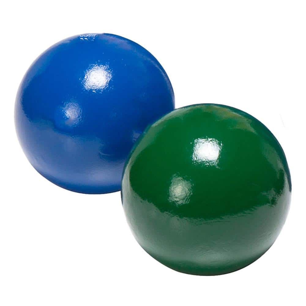 Hey! Play! 8 in. Wooden Lawn Bowling Set