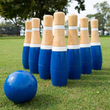 Hey! Play! Outdoor Games of Large Dice and Lawn Bowling Game (Set of 2) (6-Pack)