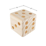 Hey! Play! Outdoor Games of Large Dice and Lawn Bowling Game (Set of 2) (6-Pack)