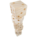 Hey! Play! Outdoor Games of Large Dice and Lawn Bowling Game (Set of 2) (6-Pack)
