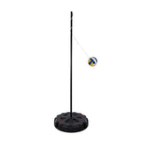 Hey! Play! Portable Tetherball Complete Outdoor Game Set with Base, Ball, Pump, Cord & Stakes