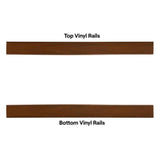 CREATIVE SURFACES 6 ft. x 6 ft. Woodgrain Hickory Vinyl Privacy Fence Panel