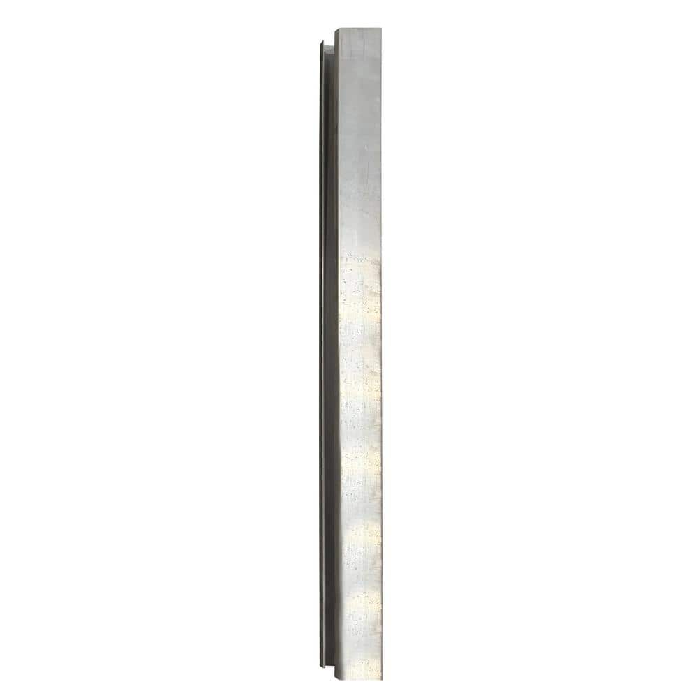 CREATIVE SURFACES Woodgrain Vinyl Hickory Fence Post with Aluminum Insert, 5x5x8 ft.