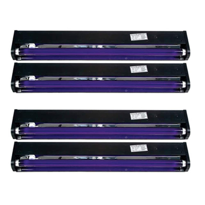24 in. UV Black Pro Blacklight Dorm Party Light Fixtures