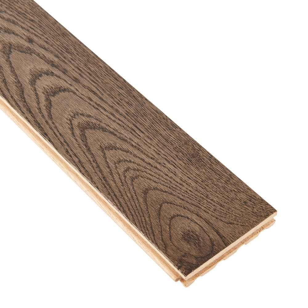 Bruce Plano Gray Oak 3/4 in. T x 5 in. W Smooth Solid Hardwood Flooring (23.5 sq.ft./ctn)