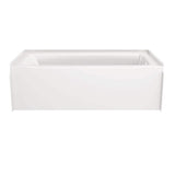 Delta Classic 500 60 in. x 30 in. Alcove Right-Drain Bathtub and 3-Piece Wall Surrounds, High Gloss White