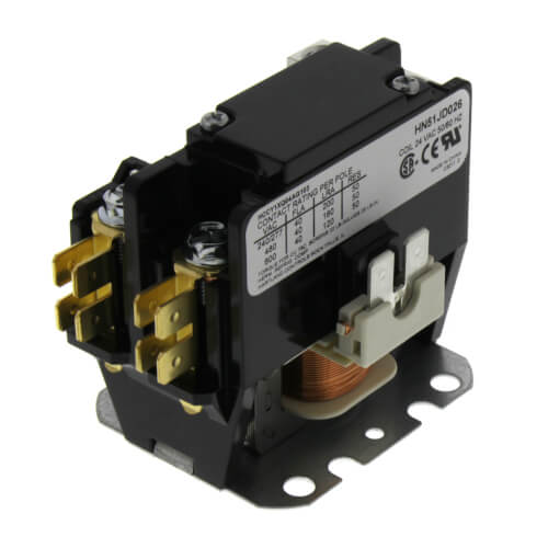 Carrier HN51JD026 contactor - front view (Voltage: 24V; Product Type: Contactor)