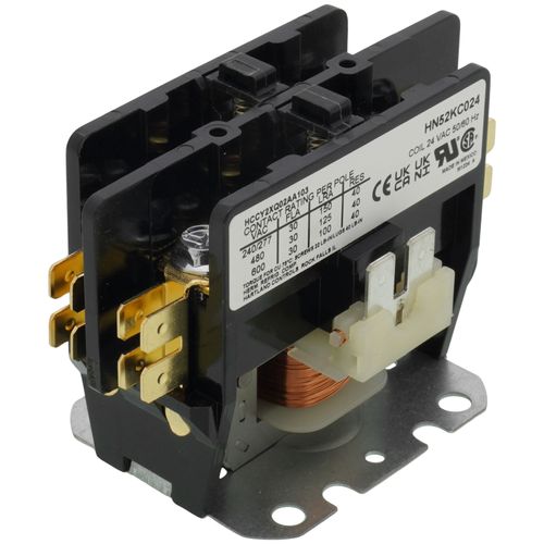 Carrier HN52KC024 contactor - front view (Voltage: 24V; Product Type: Contactor)
