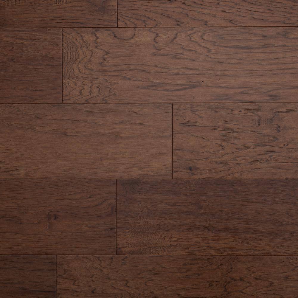 ASPEN FLOORING Holland Hickory 3/8 in. T x 6.5 in. W Tongue and Groove Distressed Engineered Hardwood Flooring (1177.2 sqft/pallet)
