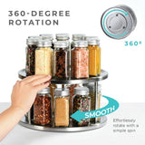 Home it 2-Tier Lazy Susan Turntable 360°
