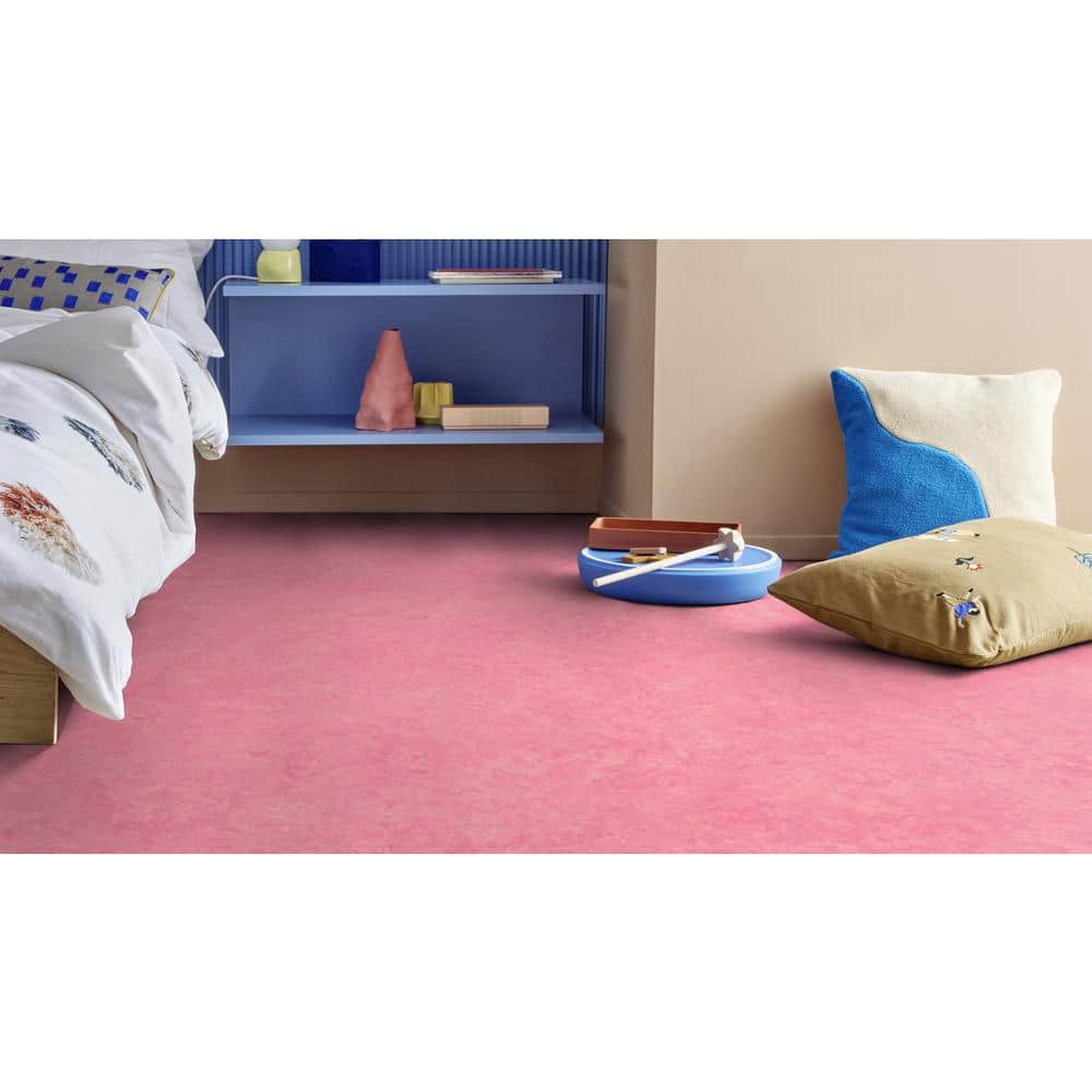Marmoleum Cinch Loc Seal Honey Suckle 9.8 mm T x 11.81 in. W x 35.43 in. L Laminate Flooring (20.34 sq. ft./case)