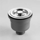 HOUZER Hi-Capacity Deep Basket Strainer 190-9300 for Utility Sinks