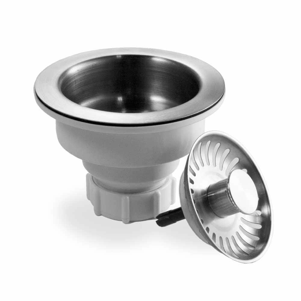 HOUZER Push-Pop Kitchen Basket Strainer - Model 190-9400